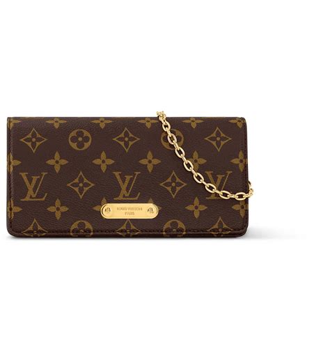 louis vuitton wallet on a chain